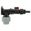 Wall flange kit 25mm mdpe + in-line valve + 1/2 inch barb – mdpe pipe wall flange kit uk