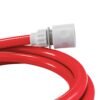 Water hose red set 10mm pipe, 4m – heavy duty pipe & hose fitting uk hose free shipping