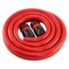 Water hose red set 12. 5mm pipe, 2m (black connectors) – complete garden hose connection set uk garden hose pipe free shipping