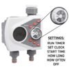 White Line 2-Way Electronic Control Water Timer New Arrivals Free Shipping 23