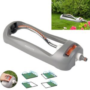 Standard Oscillating Sprinkler White Line Lawn Sprinklers Free Shipping