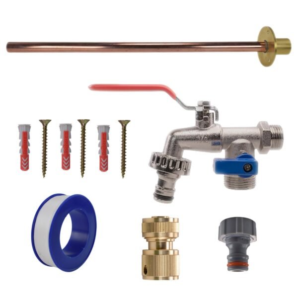 Double lever tap basic connection kit – home diy accessory uk new arrivals free shipping 13