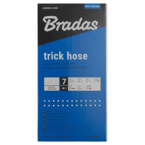 Expanding trick hose 5m – 15m blue – lightweight expandable no-kink garden hose uk garden hose pipe free shipping 41