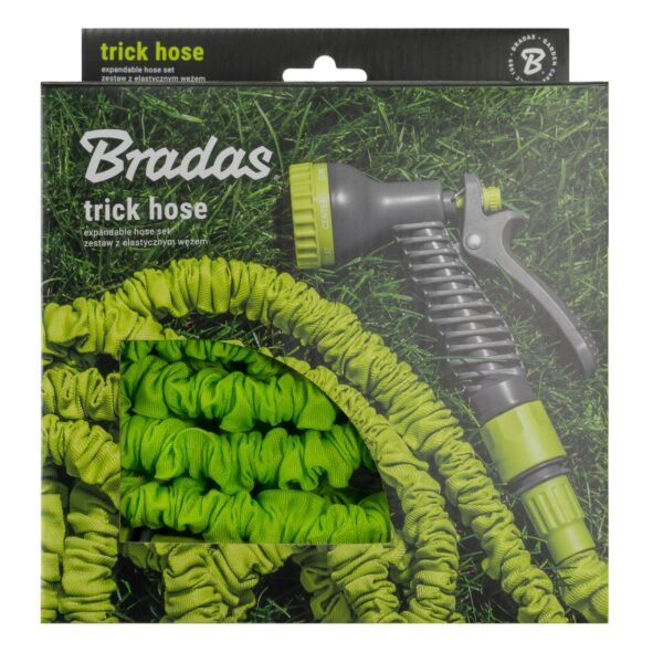 Expanding trick hose 10m – 30m lime – lightweight expandable no-kink garden hose uk garden hose pipe free shipping 33
