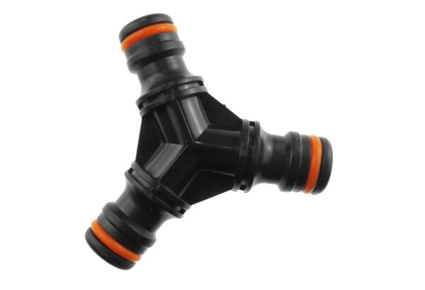 Three way snap-on male black – heavy duty pipe & hose fitting uk fittings free shipping 13