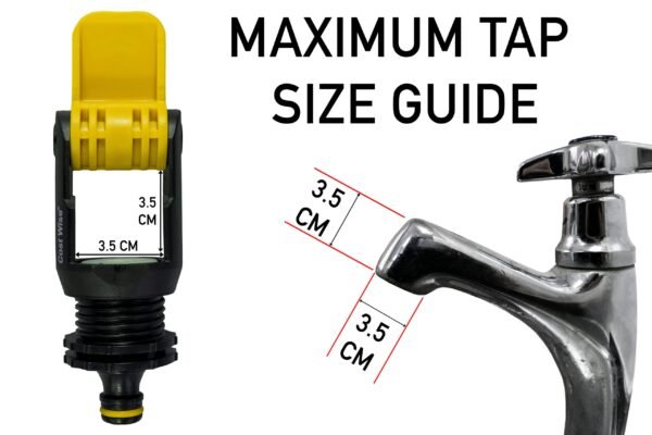 Kitchen Tap Adaptor “Non Branded” Yellow Kitchen Tap Connectors Free Shipping 21