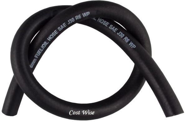 Rubber 12.7mm Braided Fuel, Oil Hose SAE J30 R6 Hose Free Shipping 17