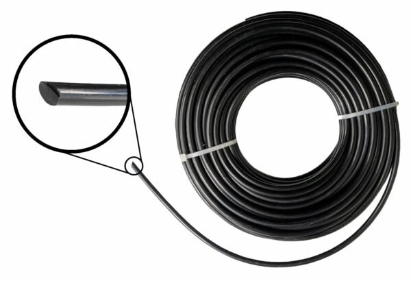 Strimmer Line Black Round 1.6mm x 15m