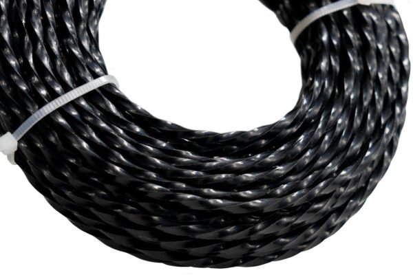 Strimmer line black twist 3mm x 15m – universal nylon strimmer line uk strimmer line free shipping 5