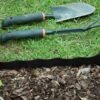 Wavy plastic garden lawn edging, h=10cm, l=9m, black – plastic lawn edging border uk plastic lawn edging free shipping 6