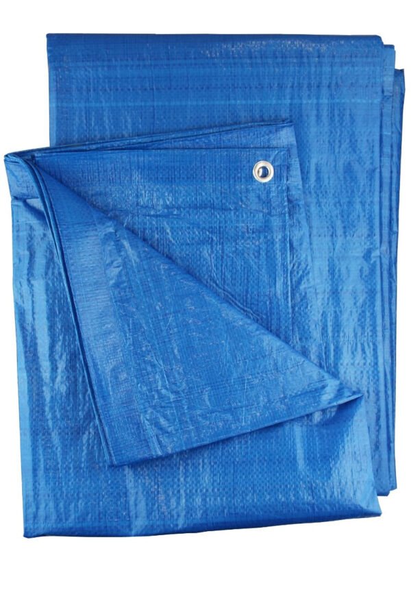 Blue lightweight tarpaulin 2m x 3m 50g/sqm free shipping 3