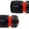 Female Hose Connector, 1/2″ or 5/8″ Hose, Black/Orange Home & Garden Free Shipping 35