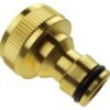 Two way tap splitter brass 3/4 inch bsp with quick connect – heavy duty outdoor garden tap uk garden hose connection set free shipping 21