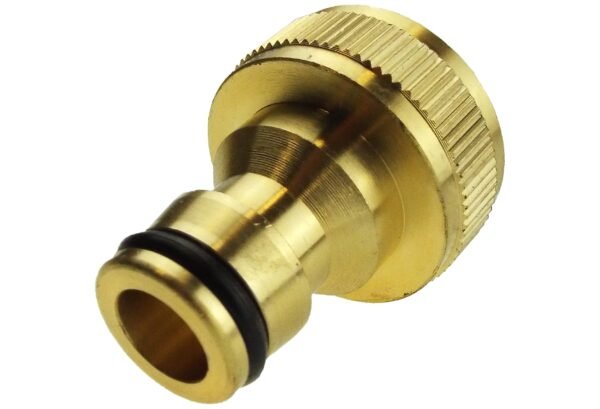 Tap connector snap on male – 3/4″ bspf brass – outdoor tap connector uk garden hose fitting kitchen tap connectors free shipping 5