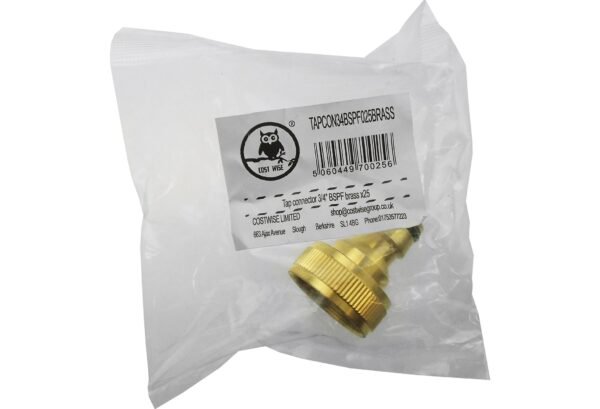 Tap connector snap on male – 3/4″ bspf brass – outdoor tap connector uk garden hose fitting kitchen tap connectors free shipping 2