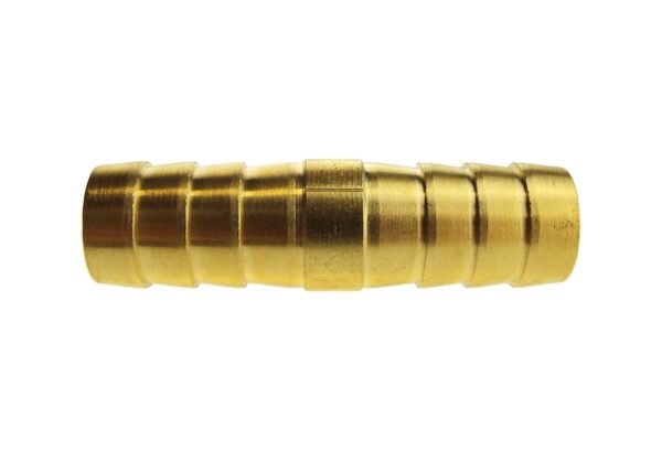 Brass straight joiner 6mm – heavy duty pipe & hose fitting uk brass connectors free shipping 3