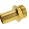 Brass straight joiner 13mm – 1/2″ bspm – heavy duty pipe & hose fitting uk brass connectors free shipping 3