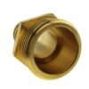 Brass straight joiner 13mm – 1/2″ bspm – heavy duty pipe & hose fitting uk brass connectors free shipping 5