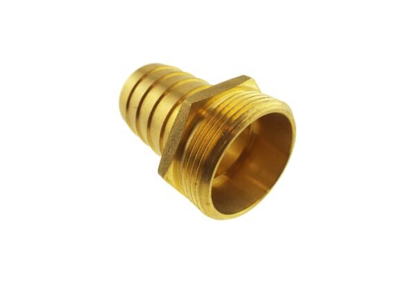 Brass straight joiner 38mm – 1. 5″ bspm – heavy duty pipe & hose fitting uk brass connectors free shipping 5