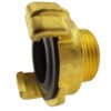 Claw brass – 3/4 inch bspm – quick release claw hose coupling uk geka fittings free shipping 4
