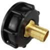 Ibc 2” s60x6 cap with 13mm brass barb – heavy duty pipe & hose fitting uk ibc tanks fittings free shipping 27