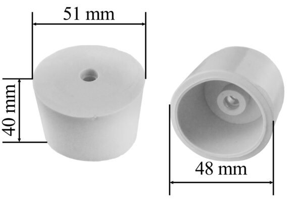 Demijohn Rubber Bung 51/48mm Home & Garden Free Shipping 7