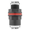 Water butt 3/4 inch bsp male with female outlet – home diy accessory uk water butt kits free shipping 17