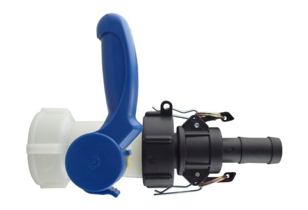IBC 2” S60X6 Valve with IBC S60X6 – 1” Camlock Fitting and Camlock Fittings Free Shipping 5