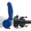 Ibc 3” – s60x6m valve with s60x6 – 2” camlock fitting and 1” – heavy duty pipe & hose fitting uk ibc tanks fittings free shipping 17