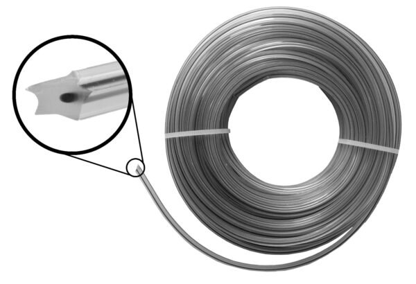 Strimmer line dual black star 3mm x 15m – universal nylon strimmer line uk strimmer line free shipping 5