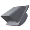 External Graphite Louvre Vent KRD/100G fi100mm Home & Garden Free Shipping 47