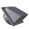 External Graphite Louvre Vent KRD/100G fi100mm Home & Garden Free Shipping 63