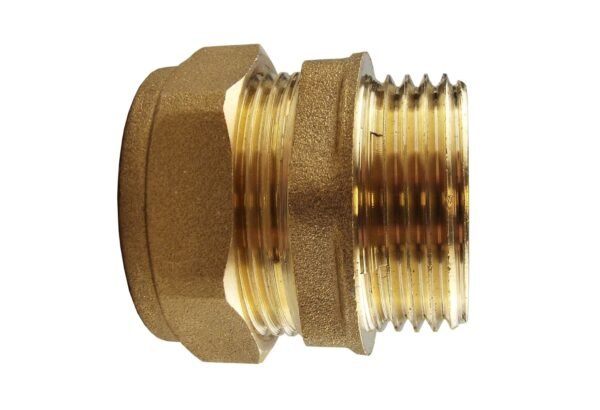 Brass compression straight 15mm – 1/2″bspm – solid brass compression fitting uk brass connectors free shipping 15