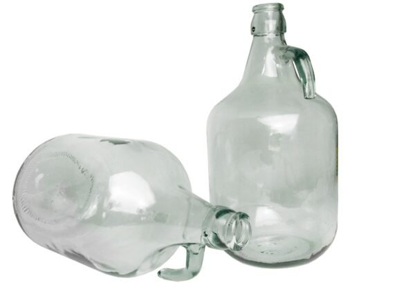 Glass Demijohn 5L 2 Pack Plain Home & Garden Free Shipping 7