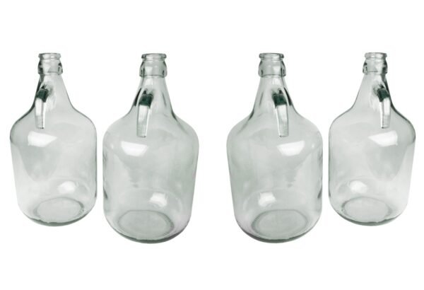 Glass Demijohn 5L 4 Pack Plain Home & Garden Free Shipping 9