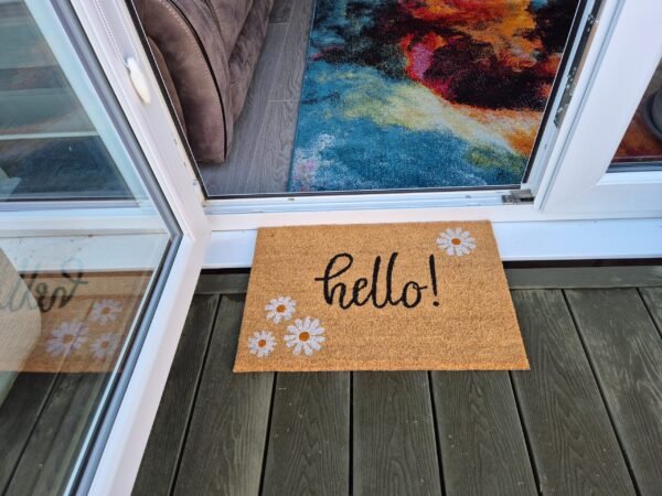 Doormat 60cm x 40cm - 'Hello!'