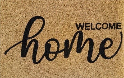 Doormat 60cm x 40cm – ‘welcome home’ – outdoor indoor entrance door mat uk doormats free shipping 9