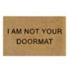 Doormat 60cm x 40cm - 'I Am Not Your Doormat'