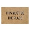 Doormat 60cm x 40cm - 'This Must Be The Place'