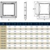 Access Panel Door PP, White 200mm x 300mm Access Panels Free Shipping 83