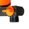 2 way tap splitter pp with valves and snap-on male – heavy duty outdoor garden tap uk garden hose connection set free shipping 29