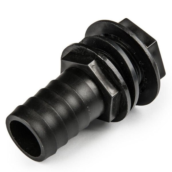 Tank Connector with Washer 3/4″ BSPM & 1″ Barb Outlet New Arrivals Free Shipping 5