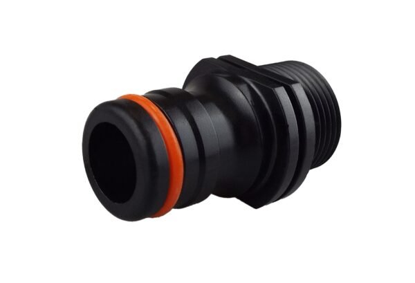 Male tap connector 3/4 inch bspm – max flo, black/orange kitchen tap connectors free shipping 9