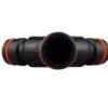 Three way splitter max flo, black/orange – heavy duty pipe & hose fitting uk fittings free shipping 15