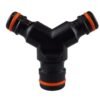 Three way max flo to standard snap on, black/orange – heavy duty pipe & hose fitting uk fittings free shipping 13