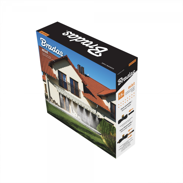 Garden Water Mist Kit, Black/Orange, 15m Home & Garden Free Shipping 7