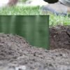 Wavy plastic garden lawn edging, h=10cm, l=9m, green – plastic lawn edging border uk plastic lawn edging free shipping 5