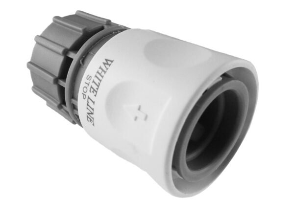Ibc 2 inch s60x6 cap with in-line bspm valve and ¾ inch bspf female in white – home diy accessory uk ibc kits free shipping 12