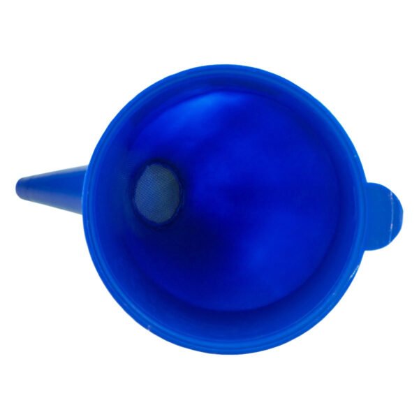 Angled Car Fuel Funnel with Filter, Blue Funnels Free Shipping 15