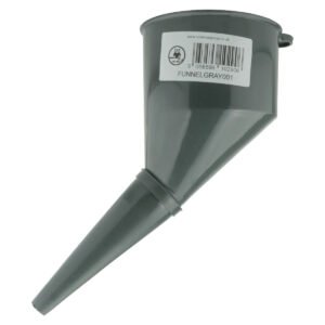 Angled Car Fuel Funnel with Filter, Gray Funnels Free Shipping